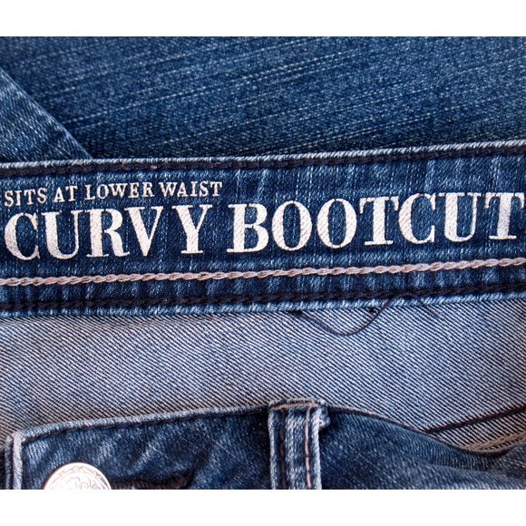 NY&C Curvy Bootcut Sits At Lower Waist Tag Sz 4 - Picture 5 of 7